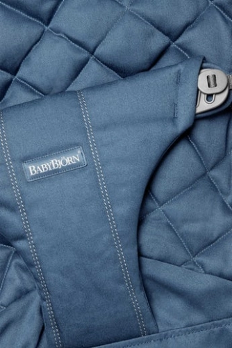 BabyBjorn Midnight blue Cotton 012015 Pārvalks šūpuļkrēsliņam