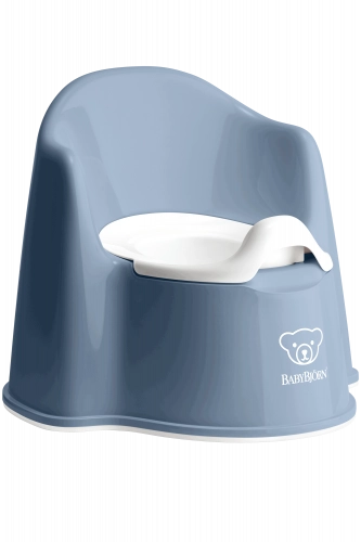 BABYBJORN POTTY CHAIR Bērnu podiņš-krēsls Deep blue/ white 055269