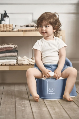 BABYBJORN POTTY CHAIR Bērnu podiņš-krēsls Deep blue/ white 055269