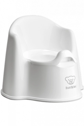 BABYBJORN POTTY CHAIR Детский горшок-стул White/ grey 055221