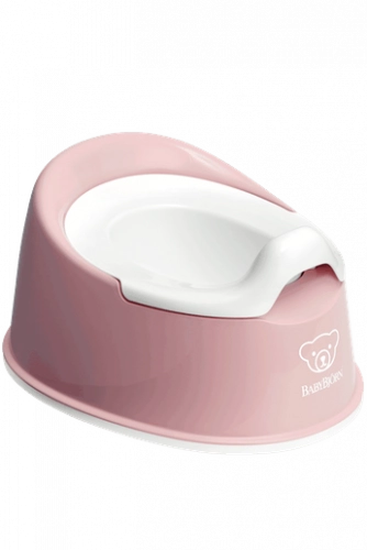 BABYBJORN SMART POTTY Детский горшок Powder pink/ white 051264