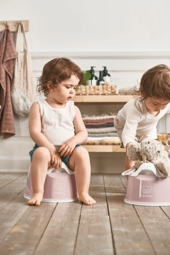BABYBJORN SMART POTTY Детский горшок Powder pink/ white 051264