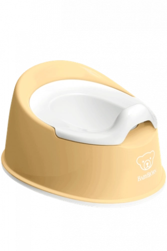 BABYBJORN SMART POTTY Bērnu podiņš Powder yellow/ white 051266