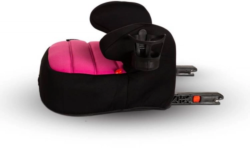 Babysafe Booster Isofix Pink Black Bērnu autosēdeklis Busteris 15-36 kg