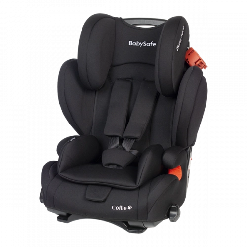 BabySafe Collie Black Bērnu autosēdeklis 9-36 kg