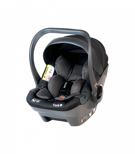 Babysafe York I-size Grey black + ISOFIX Base Детское автокресло 0-13 кг