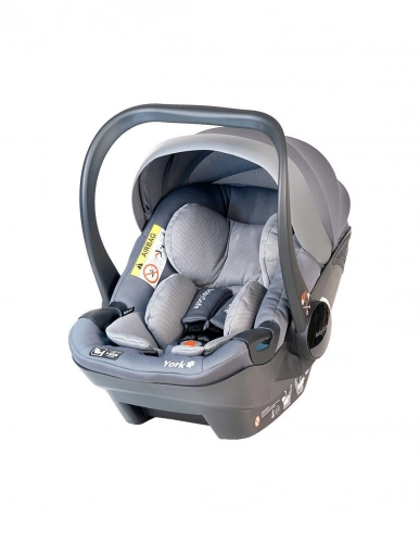 Babysafe York I-size Grey + ISOFIX Base Детское автокресло 0-13 кг
