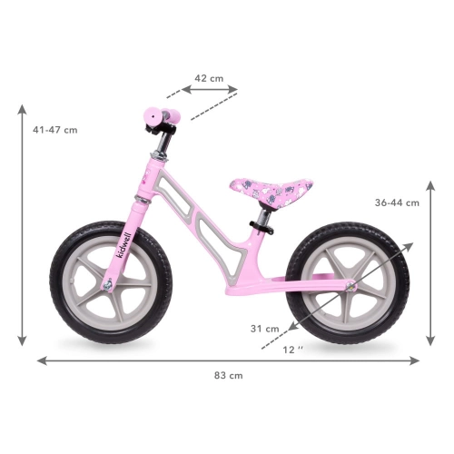 Беговел Kidwell Comet Pink/Grey