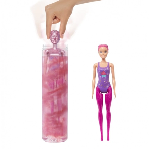 Barbie Color Reveal Hair Feature Playset lelle HBG38-2