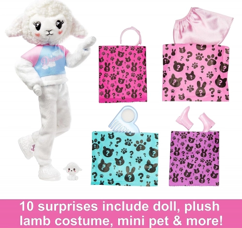 Barbie Cutie Reveal Cozy Cute Tees Lamb In Dream HKR03 Kукла