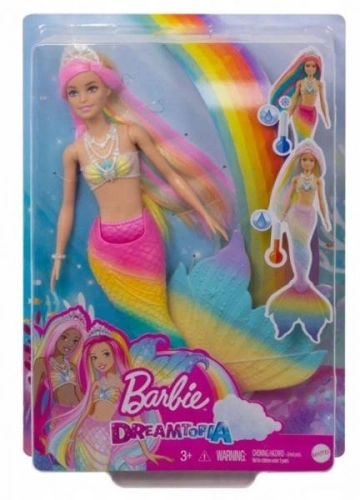 Barbie Dreamtopia кукла русалка меняющая цвет