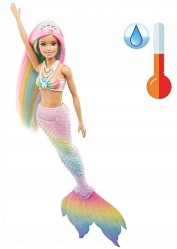 Barbie Dreamtopia кукла русалка меняющая цвет