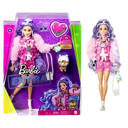 Barbie Extra Doll-Millie Periwinkle Hair lelle GXF08