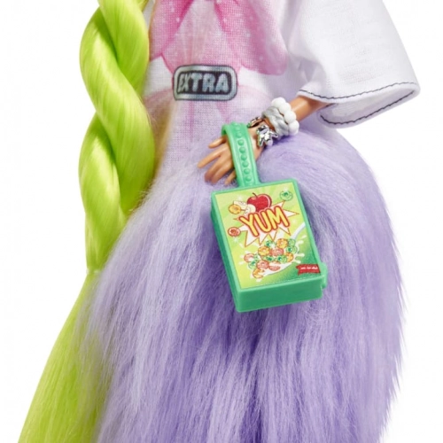 Barbie Extra Doll-Neon Green Hair кукла HDJ44
