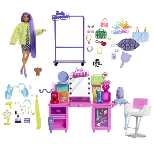 Barbie Extra Doll playset салон красоты GYJ70