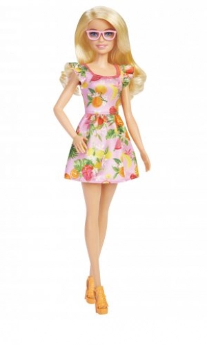 Barbie Fashionistas Doll Asst. Fruit Print Dress HBV15 Kукла