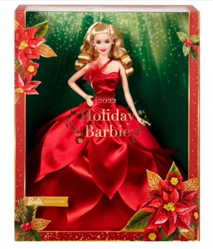 Barbie Holiday Doll - Blonde lelle HBY03