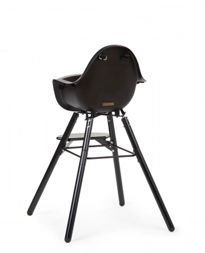 Barošanas krēsls 2in1 Childhome Evolu 2 Black