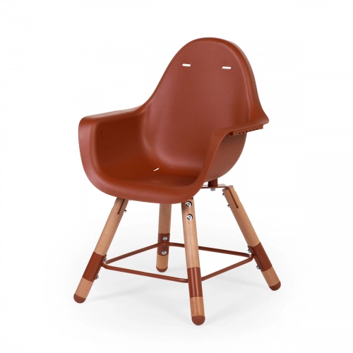 Стульчик для кормления 2в1 Childhome Evolu 2 Natural Rust