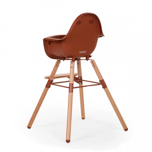 Стульчик для кормления 2в1 Childhome Evolu 2 Natural Rust