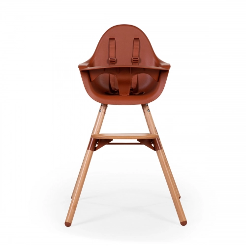 Стульчик для кормления 2в1 Childhome Evolu 2 Natural Rust