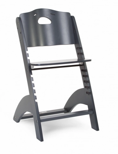 Barošanas krēsls CHILDHOME Lambda 2 Baby Grow Chair anthracite + Tray Cover