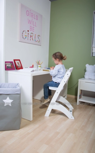Barošanas krēsls CHILDHOME Lambda 2 Baby Grow Chair jade green + Tray Cover