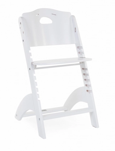 Barošanas krēsls CHILDHOME Lambda 2 Baby Grow Chair white + Tray Cover