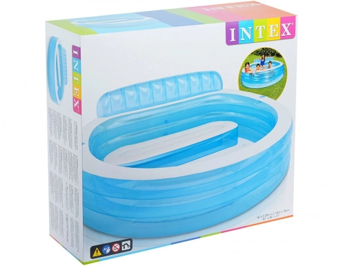Baseins bērniem piepūšamais ar soliņu Intex 57190