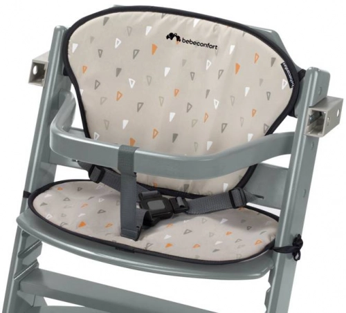 Bebe Confort Timba Barošanas krēsliņš ar polsterējumu 3in1 Warm Grey