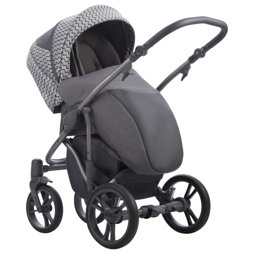 Bebetto Bresso Grey 25 Bērnu rati 2in1