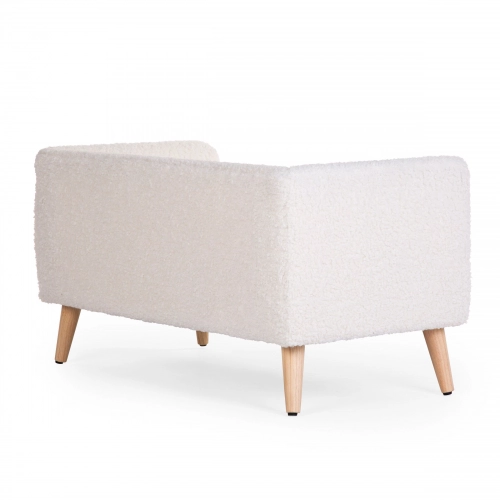 Детский диван Скамейка Childhome Bench Teddy Off white