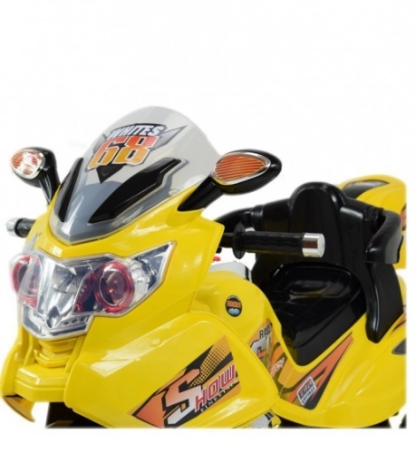 Bērnu elektro motocikls Yellow PB-378