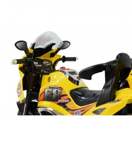 Bērnu elektro motocikls Yellow PB-378