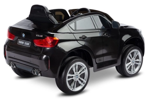 Bērnu elektromobilis ar pulti BMW X6M Black