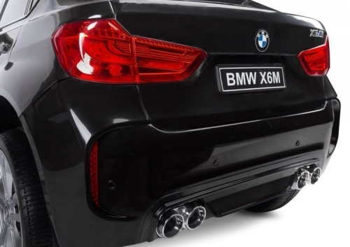 Bērnu elektromobilis ar pulti BMW X6M Black