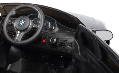 Bērnu elektromobilis ar pulti BMW X6M Black