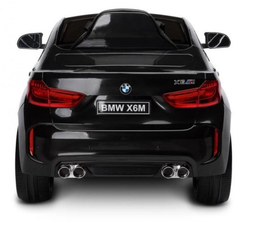 Bērnu elektromobilis ar pulti BMW X6M Black