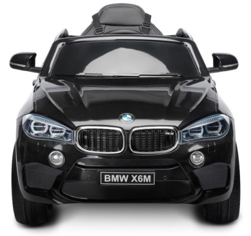Bērnu elektromobilis ar pulti BMW X6M Black