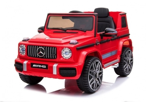 Bērnu elektromobilis ar pulti Mercedes AMG G63 Red