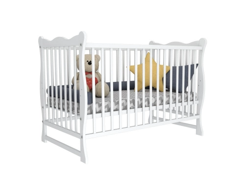 Детская кроватка Bobas Julia White 120x60 см