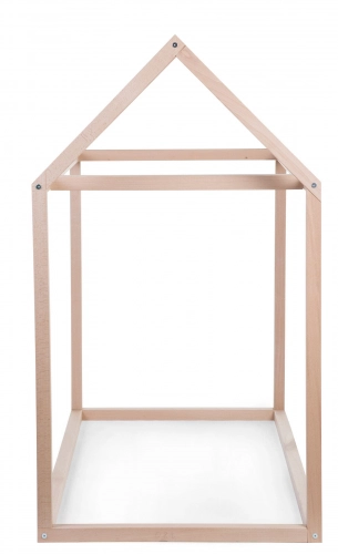 Bērnu gulta Māja 140x70 сm Childhome WOOD HOUSE Natural