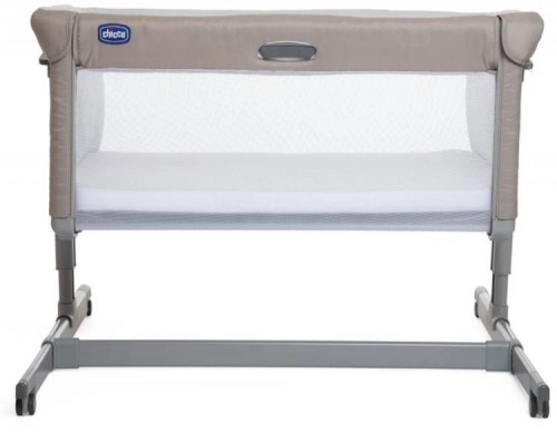 Bērnu gulta-šūpulis Chicco Next2Me Dream Evo Beige Re_Lux