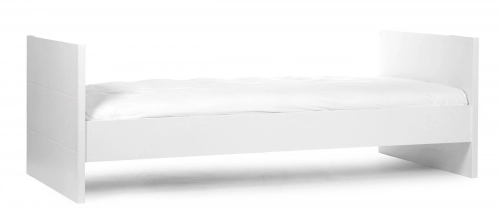 Детская раскладная кровать Трансформер 120x60 / 200х90 см Childhome Quadro White