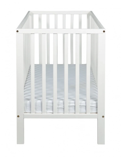 Детская кроватка TROLL Alva White COT-AL0296-WH