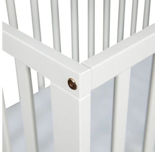 Детская кроватка TROLL Alva White COT-AL0296-WH