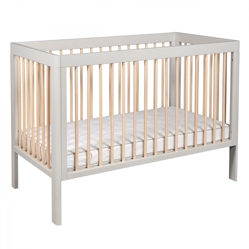 Bērnu gulta TROLL Lukas Duo SoftGrey/wax COT-LU0514-SFG/WAX