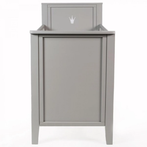 Bērnu gulta TROLL Royal Warm grey COT-IV0263-SFG