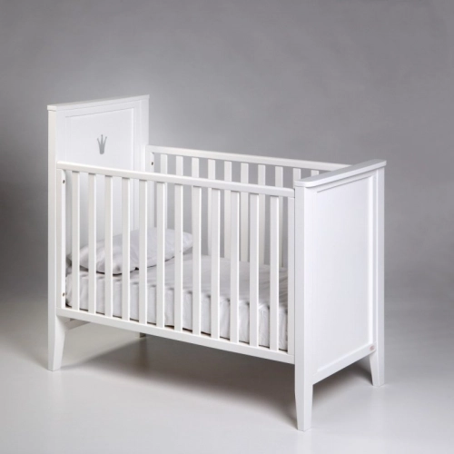 Bērnu gulta TROLL Royal White COT-IV0263-WH