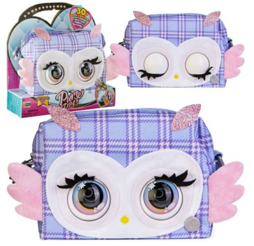 Bērnu interaktīva soma Purse Pets Perfect Hoot Couture Owl